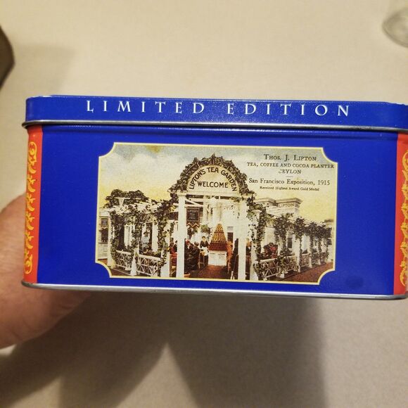 Vintage Lipton's Tea Limited Edition Nostalgic Collectible Tin Series #401 - Picture 5 of 7